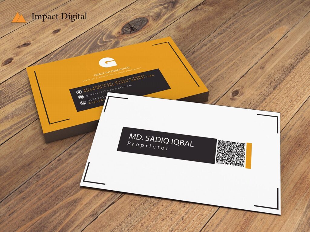 Business card design portfolio